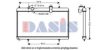 PSA 1330K8 Radiator, engine cooling